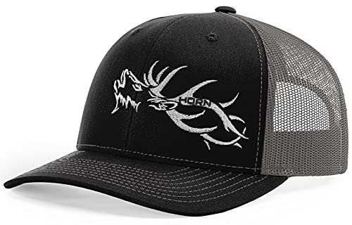 Trucker Hat - Elk Hat Edition (Black Charcoal)