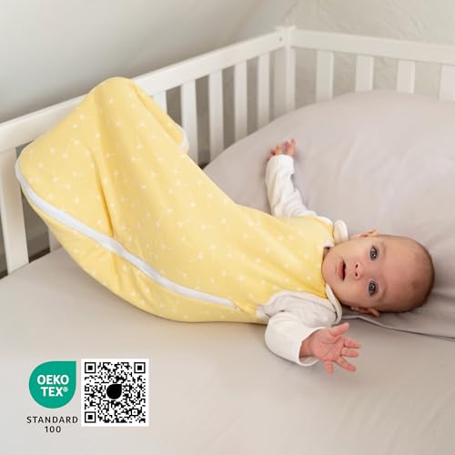 Ehrenkind Baby Sommerschlafsack Bio-Baumwolle Grau 50/56 – Bild 2