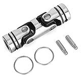 3Section 8 x 16 x 58mm Universal Joint Shaft Coupling Alloy Steel Universal Coupling Industrial Slider Accessories