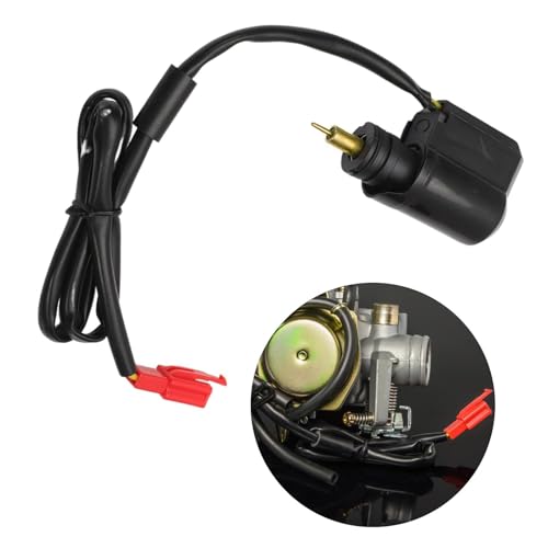 IUSOT E-Choke Elektrischer Automatischer Choke Speedfight 2 Vergaser Kaltstart für Peugeot Speedfight Kompatibel für Aerox MBK Nitro Jetforce Gilera Runner 50 cc Bis 150 cc für 2 Takt & 4 Takt Scooter