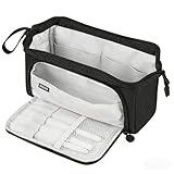 Estuche para extensible Lápices de Gran Capacidad,Organizadora de Papelería con Compartimento,Puede almacenar papelería...