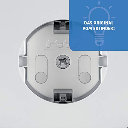 Foto von Reer, SteckdosenSchutz schraubbar das Original vom Erfinder, weiß, 20 Stück (1er Pack)