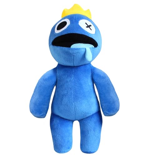Rainbow Friends Kuscheltier Blau Rainbow Friends Plüsch Rainbows Friends Plüschtier Rainbows Friends Plush Plüschtier Geburtstags Geschenk für Fans 30cm/11.8in