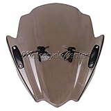 Motorcycle Windshield Street Bikes Wind Deflectors Windshield Windscreen for 2009-2016 Fit for Suzuki Gladius 650 SFV650 400 SFV400 SFV B-King BKing 13 14 Windscreen (Color : Smoke)