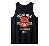 Hattori Hanzo Sword And Sushi Tank Top