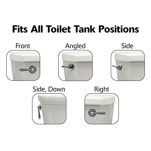 Korky 6081Bp Strongarm Tank Lever Universal To Fit Front Angled Side Left And Right Mount Toilets, Oil-Rubbed Bronze, Faucet Style #TOP4
