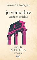 je veux dire suivi de MENDEA 232261369X Book Cover