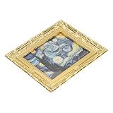 Incorporez cette pièce dans votre maison de poupée comme point focal ou détail subtil, rehaussant sans effort la décoration intérieure avec une touche artistique, cadre photo de maison de poupée, cadre photo à l'huile