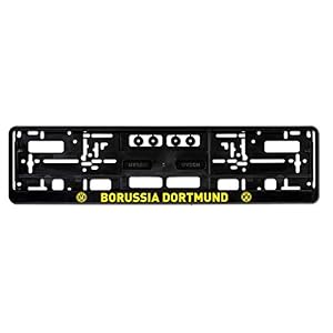 Borussia Dortmund BVB-Kennzeichenverstärker schwarz