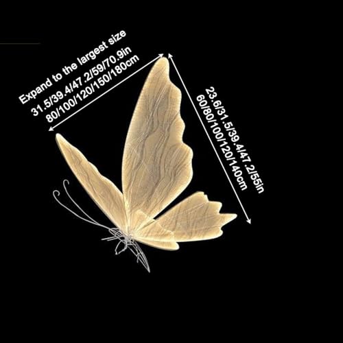 Ywsxhs 2Pcs Romantic Butterfly Hanging Lights thumb #1