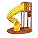 Swing-N-Slide 7 ft.Turbo Tube Slide, Yellow