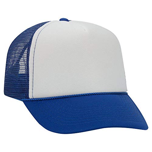 Image of OTTO Polyester Foam Front 5 Panel Pro Style Mesh Back Trucker Hat
