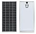Produktbild MOSCATELLI 240W PV-Solarmodul für 12V Batterien mit hocheffizienten monokristallinen 10BB PERC-Zellen. Optimiert für tragbare Power Stationen und MPPT-Regler (nicht enthalten) - Spannung 21V