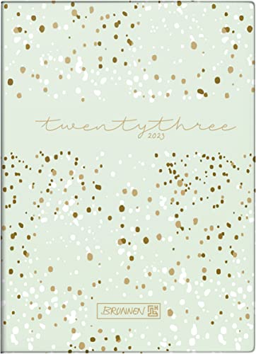 BRUNNEN Wochenkalender „Confetti“ Modell 731 2023 Blattgröße 10 x 14 cm