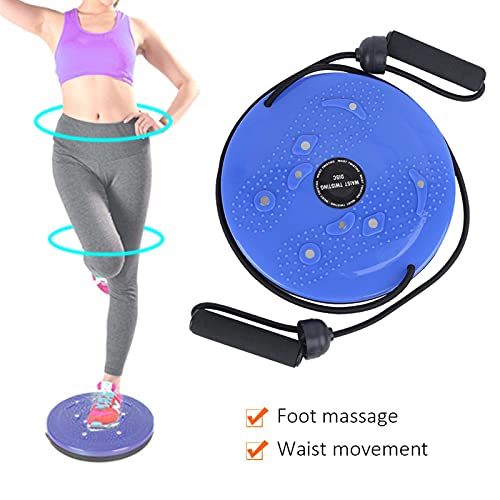 SALUTUYA Twister Board,Magnetic Twisting Waist Disc 25x25cm Exercise Foot Exercise Aerobic Fitness Twisting Waist Disc Multifunction for Exercise Waist Twisting Disc