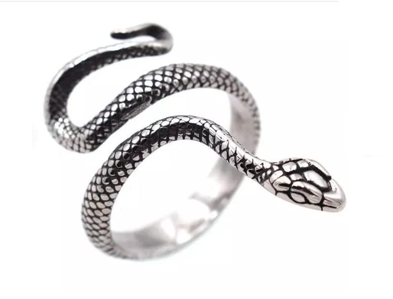 Skyuni Collection Snake Ring Silver, Serpent Ring, Adjustable Snake ring, Snake Ring, Stackable Ring, Hippy Snake Ring, Unisex Snake Ring (Pack of 1) (B0B6ZW8CVT) Amazon Price History, Amazon Price Tracker