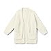 Zzalalana Girls Cardigan Sweaters with Pockets Open Front Fuzzy Sweater Coats Winter Warm Sherpa Jacket for Kids 5-14 Years