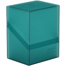 Ultimate Guard Boulder 80+ Classic, Deck Case for 80 Double-Sleeved TCG Cards, Malachite, Secure & Durable Storage for Trading Card Games, Soft-Touch Finish