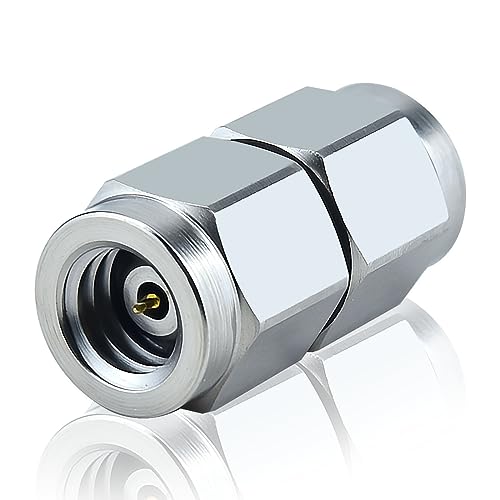 Connecteur 1.0mm ondulé mâle de précision adaptateur micro-ondes VSWR 1:1,3