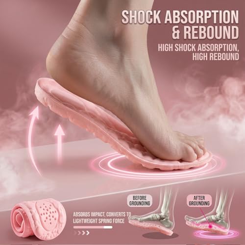 3 pares de plantillas de esponja para mujer miniatura 5
