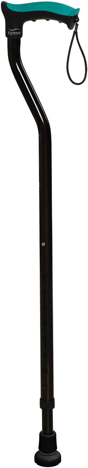 Tynor Walking Stick, Black, Universal Size, 1 Unit