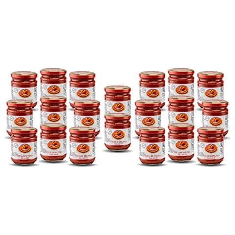 Moretti® Nduja Calabrese Würzige Artisan und Original NO GMO Streichfähige und cremige Salami in 180gr Glas Cover