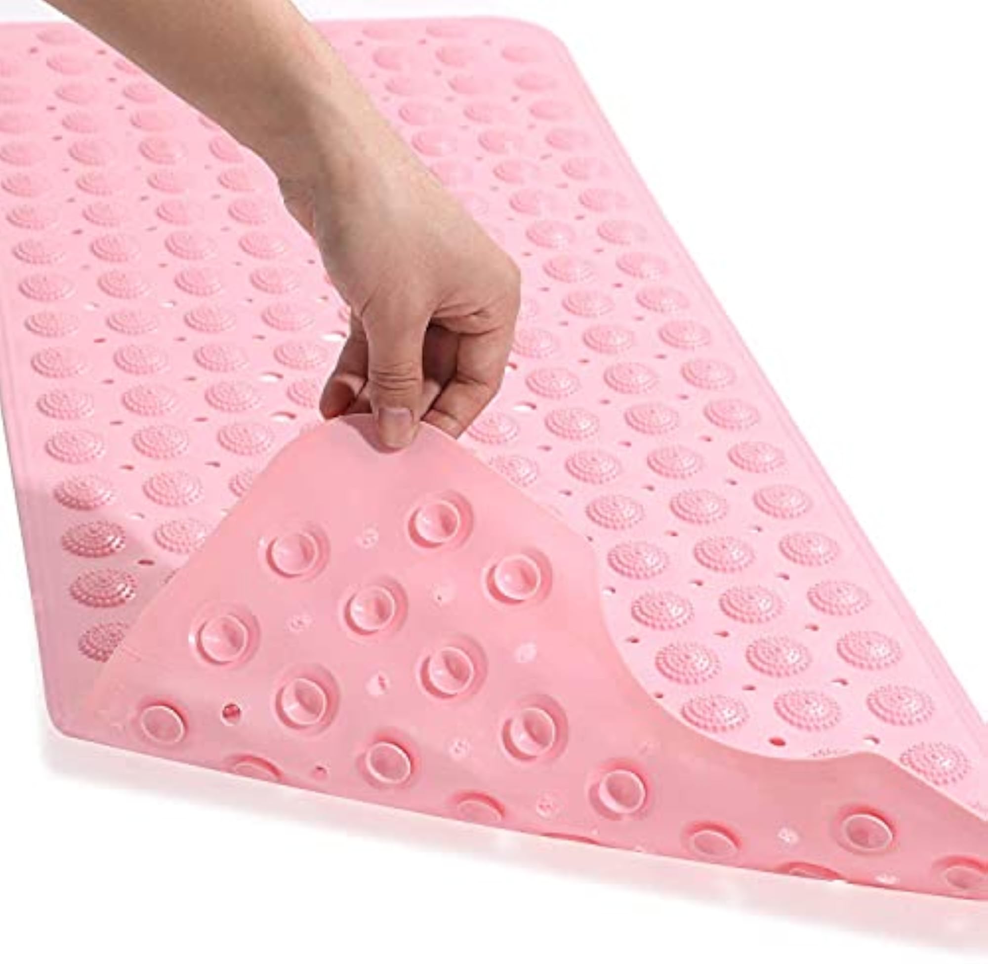 Anti-Slip PVC Shower Bath Mat, Non-Slippery Design