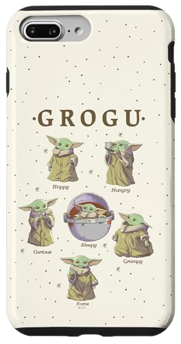 Coque iPhone 7 Plus / 8 Plus Star Wars Grogu évite les rayures