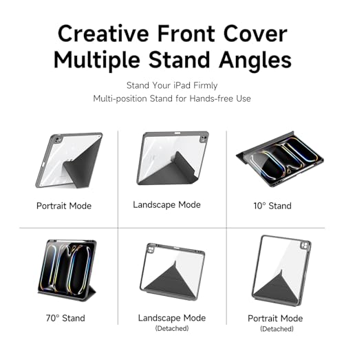 Coque iPad Pro 13 M4 2024 avec support double sens - 5