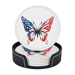 Us Flag Themed Butterfly