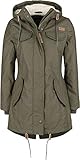  Brandit Mash Lake Parka Girls Frauen Parka Oliv XL