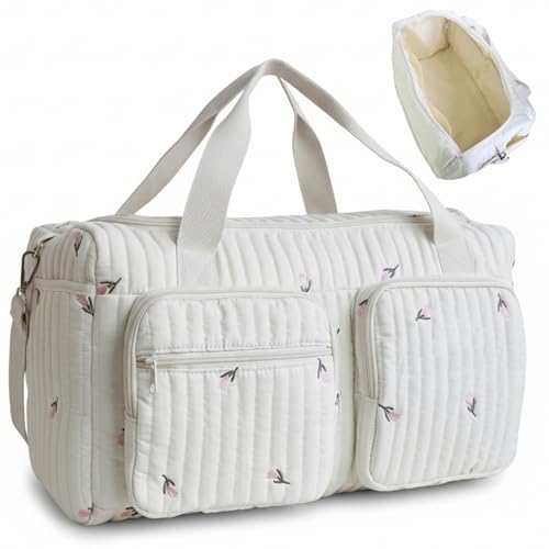 Sac à langer matelassé grand format de voyage pour bébé style 1 - 7