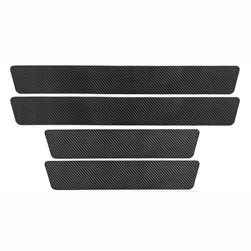 CIEKZWHZC 4 Piezas Estribos Coche Fibra Carbono, para Toyota Avensis 2009-2015 Protector Umbral Puerta Coche Ajuste Umbral Pedal Protección Accesorios