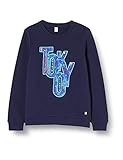 ESPRIT KIDS Mädchen RQ1502512 Sweatshirt, Blau (Midnight Blue 485), 152 (Herstellergröße: M)