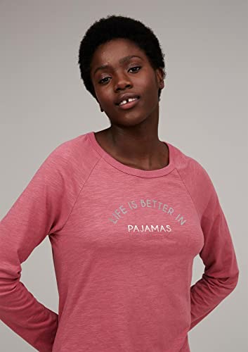 Pijama Longo Feminino Estampado - Rosa M