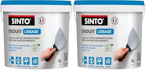 Enduit de lissage SINTO pour éliminer les imperfections et obtenir une finition lisse
