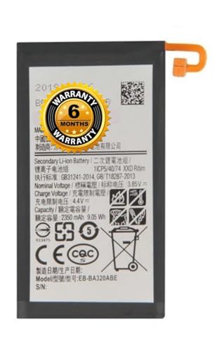 Image of THE BATTERY STORE Original EB-BA320ABE Battery for Samsung A3 2017 A320 SMA320 A320F Battery with 6 Month Warranty*** (PP299)
