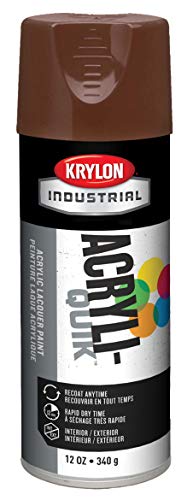 Krylon Acryli-Quik Acrylic Lacquer Leather Brown