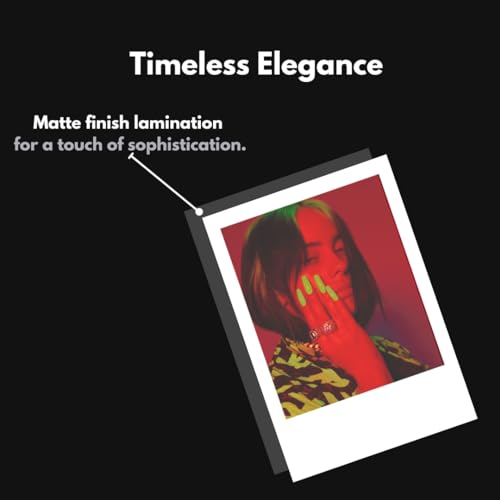 Image of Billie Eilish Polaroids | Billie Eilish Songs Mini Poster Kit (Set of 15) | Billie Eilish Lovely, Bad Guy, Everything I Want Songs Size (8 x 6 cm) Posters for Phone Accessories, Bedroom, Office, room decoration