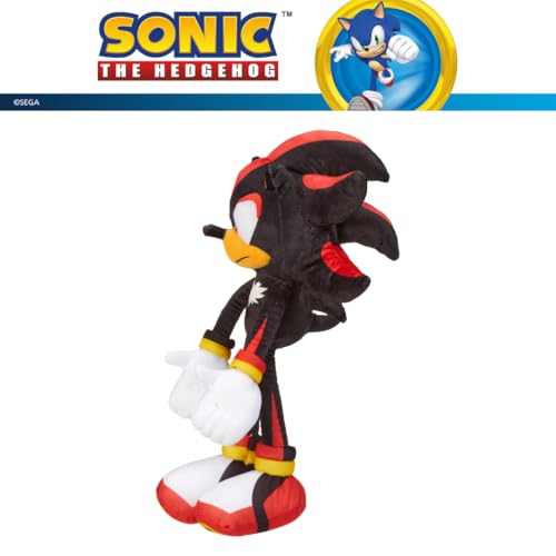 Franco Jogo de cama infantil Sonic Shadow The Hedgehog anime super macio de pelúcia, tamanho único,