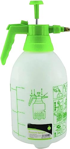 ADEPTNA Garden Pressure Spray Bottle – Adjustable Pump Action Water Sprayer – Ideal for Spraying Water Fertilisers Herbicides Pesticides (1.5 LITRE)