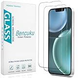 Bencuku (2 Pack) Tempered Glass for iPhone 17e / iPhone 16e 6.1 Inch Screen Protector, Anti Scratch, Bubble Free
