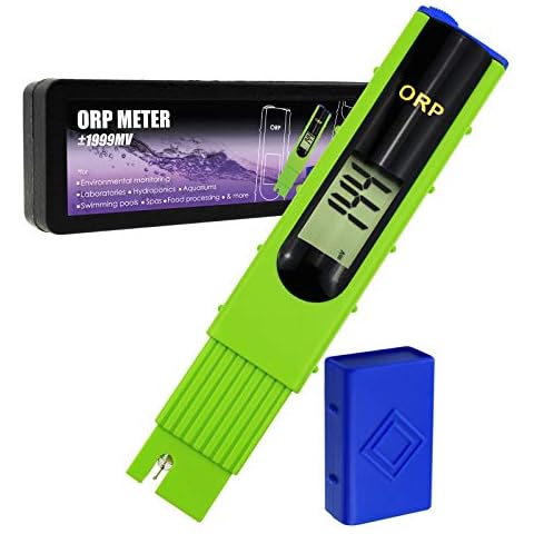 Gain Express ORP Redox Meter Tester -1999~1999mV, 1-Point Calibration, Oxidation Reduction Potential, Aquariums, Swimming Pools, Water Treatment Systems, Aquaculture, Spa Cover