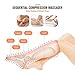 FIT KING Air Compression Leg and Foot Massager with Heat for Circulation and Pain Relief Helpful for Swollen Legs Edema RLS - Great Gift for Women Parents Friends