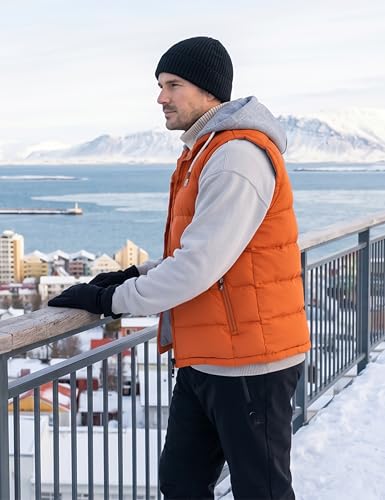 Image of ZSHOW Men's Puffer Vest Removable Hooded Vest Outdoor Winter Vest