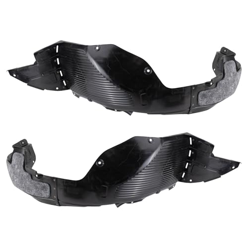 Image of TRQ Inner Fender Liner Set Compatible with 2017-2018 Kia Forte5 KI1248155 KI1249155