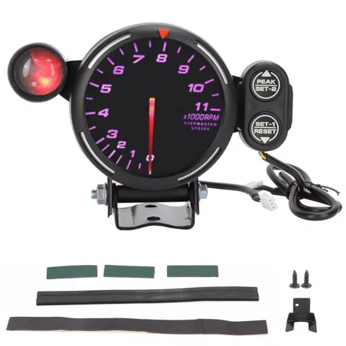 Tacómetro Electrónico de RPM con 7 colores y pantalla transparente para mejorar tu visibilidad