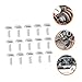 ETHZZLE 50pcs Carbon Steel T Slot Drop Bolts for Industrial Aluminum Profiles Quick Release T Track Fasteners with High Torque Resistance for Series Extrusion