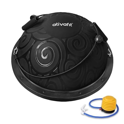 Ativafit Half Ball Balance Trainer with Bands
