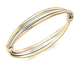 Elegant aus Qualität drei-farbiges Gold angefertigt - für einen warmen und klassischen Farbton